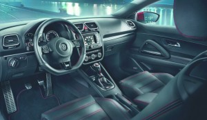 Exklusiv das Ambiente des VW Scirocco GTS