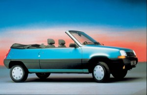 Den Renault R 5 gab es auch als Cabriolet