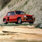 Roter Renault R 5 Turbo aus dem Jahr 1980