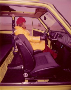 Der Innenraum des ersten Renault R 5