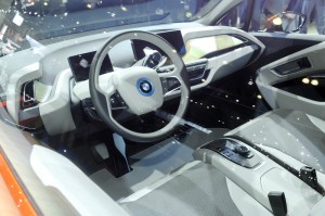 Der Innenraum des BMW i3 Coupe