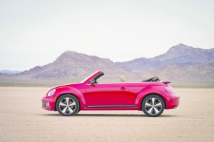 Beetle Cabriolet im geöffneten Zustand