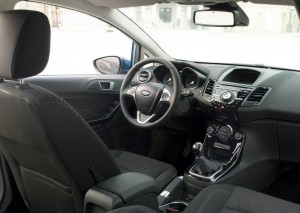 Das Interieur des neuen Ford Fiesta 2013
