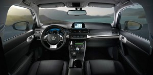 Der Innenraum des Lexus CT200h Sondermodells Business Edition