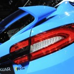 Die Rückleuchten des Jaguar XF-RS