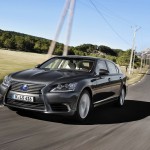Die Frontpartie des Lexus LS 600H