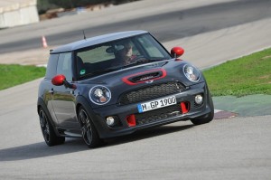 Mini John Cooper Works GP auf der Rennstrecke im Einsatz