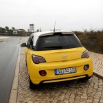 Die Heckpartie des Opel Adam