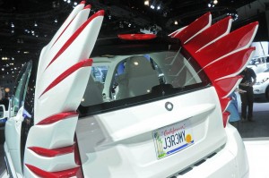 Smart Forjeremy auf der Messe in Los Angeles