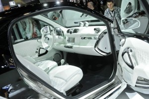 Der Innenraum - Smart Forjeremy auf der Automesse in Los Angeles 2012