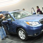Subaru Forester 2013er Modell auf der Los Angeles Messe