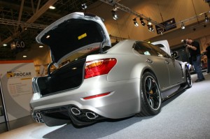 Die Heckansicht des TMG Sports 650