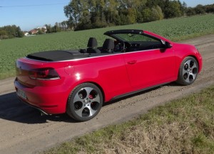 Volkswagen Golf GTI Cabrio 2013 in Rot