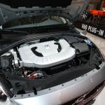 Der Motor des Volvo V60 Plug-in-Hybrid mit 215 PS