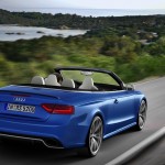 Die Heckpartie des Audi RS5 Cabrio