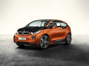 Das BMW i3 Concept Coupe in der Frontansicht