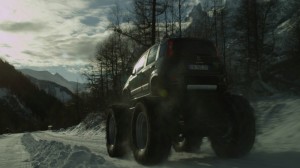 Der Fiat Panda 4x4 Bigfoot in der Heckansicht