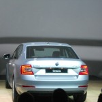 Der neue Skoda Octavia in der Heckansicht