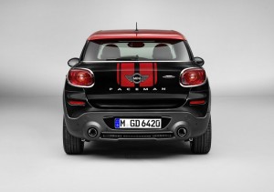 Die Heckpartie des Mini John Cooper Works Paceman (2013)