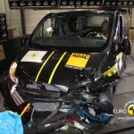 Der Renault Trafic nach dem Crash