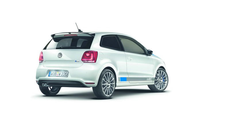 Die Heckpartie des Volkswagen Polo R WRC