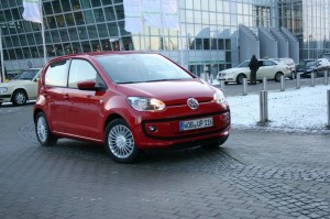 Die Frontpartie des Volkswagen Eco-Up