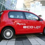 Die Seitenpartie des Volkswagen Eco-Up