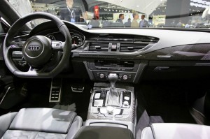 Der Innenraum des Audi RS7 - Cockpit, Mittelkonsole