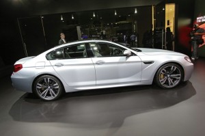 Die Seitenpartie des BMW M6 Gran Coupé