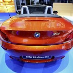 Die Heckpartie des überarbeiteten BMW Z4