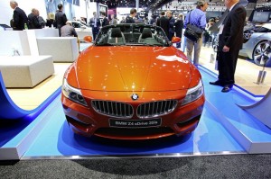Der modellgepflegter BMW Z4 in der Frontansicht
