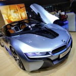 Die Frontpartie des BMW i8 Concept
