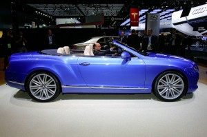 Bentley Continental GT Speed Convertible auf der 2013-er Motorshow in Detroit