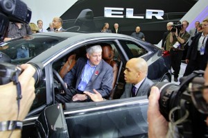Cadillac ELR auf der Detroiter Motor Show 2013
