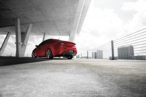 Der neue Dodge Dart GT in der Heckansicht