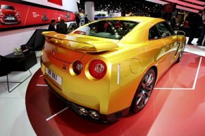 Nissan Usain Bolt Gold GT-R Limited Edition auf der NAIAS 2013 in Detroit