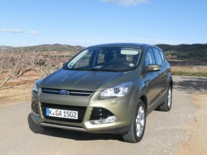 Die zweite Generation des Ford Kuga in der Frontansicht