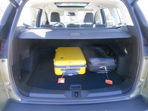 Der Kofferraum des Ford Kuga 2013