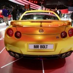 Nissan Usain Bolt Gold GT-R Limited Edition auf der Detroit Autoshow 2013