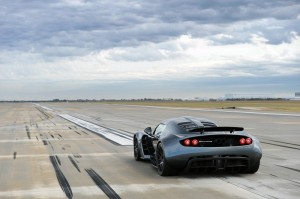 Supersportwagen Hennessey Venom GT beim Rekordversuch