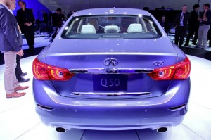 Die Heckpartie des Infiniti Q50