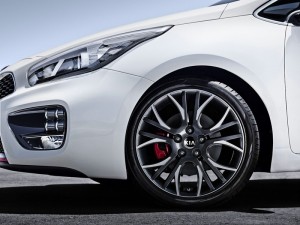 Die Felgen des Kia Pro Ceed GT