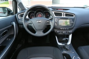 Das Cockpit des Kia ceed Sportswagon
