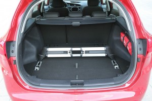 Der Kofferraum des Kia ceed Sportswagon