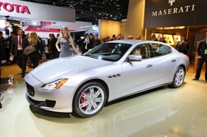 Das Exterieur des Maserati Quattroporte 2013