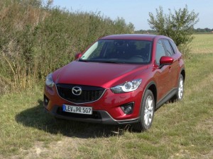 Die Frontpartie des neuen Mazda CX-5