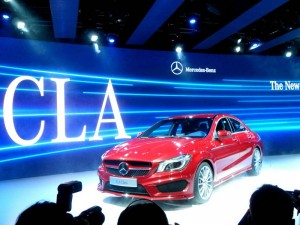 Mercedes präsentiert die neue CLA-Klasse aud der Detroit Motor Show 2013