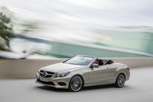 Das Exterieur des Mercedes-Benz E-Klasse Cabrio Facelift