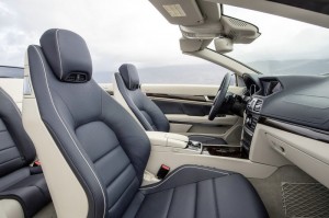 Das Interieur des Mercedes-Benz E-Klasse Cabrio 2013