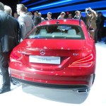 Die neue Mercedes CLA-Klasse auf der Detroiter Auto Show 2013